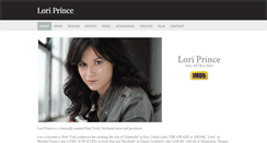 Desktop Screenshot of lori-prince.com