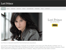 Tablet Screenshot of lori-prince.com